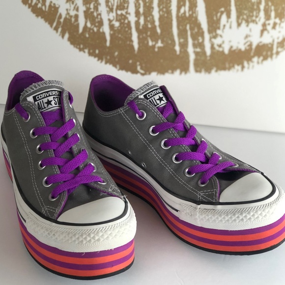 chunky heel converse